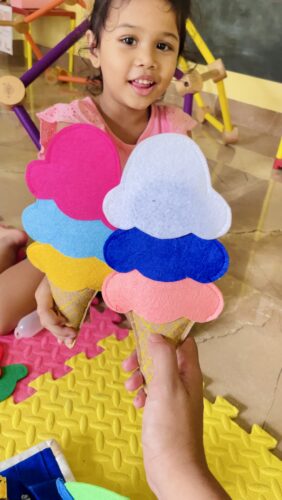 Ice cream Scoop - Pretend & Play - Fabric activity photo review