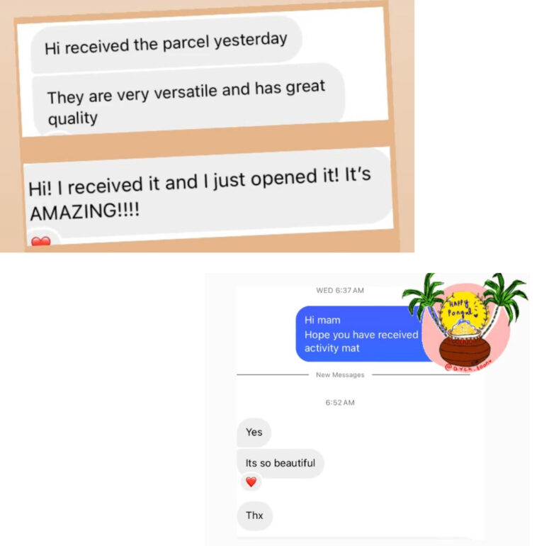 customer feedback - Pongal activity