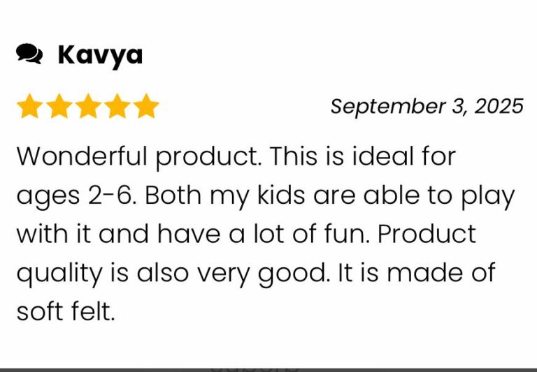 Kaaviya's testimonial